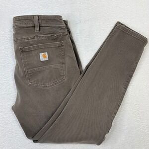 Carhartt Olive Green Work Trousers